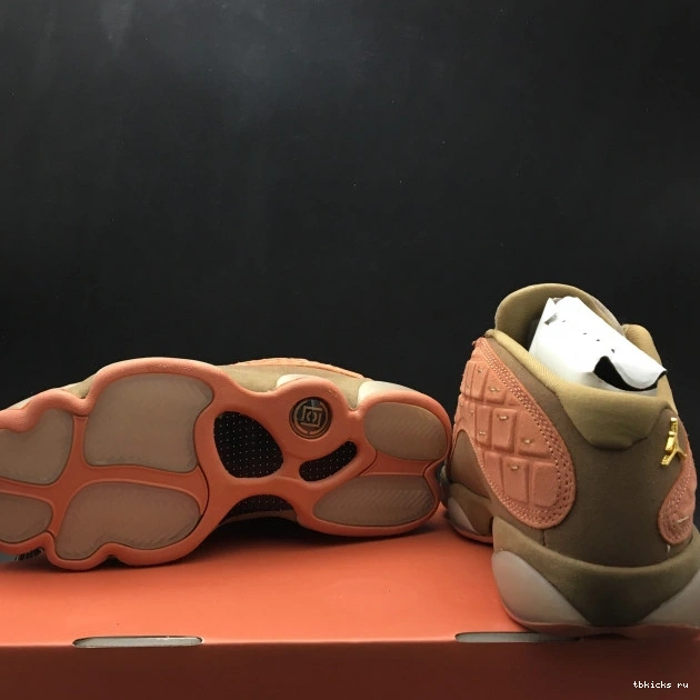 Rep TB CLOT Jordan 13 Air Sepia Blush Canteen-Terra AT3102-200 Low x Stone 0729